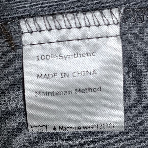 Zesica Maxi Dress Sz M Halter Neck Floral Backless Split Beach Party Grey Boho - Picture 9 of 10